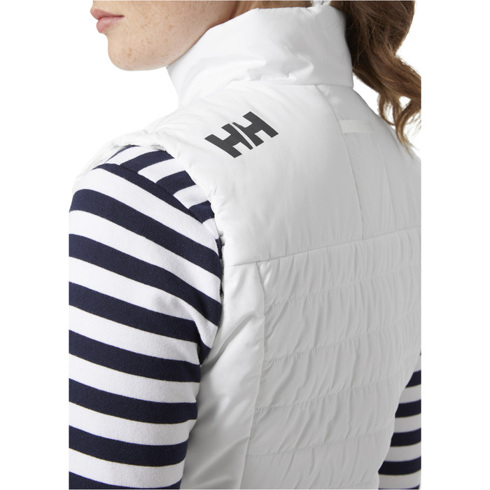 2024 Helly Hansen Womens Crew Insulator Vest 30240 - White